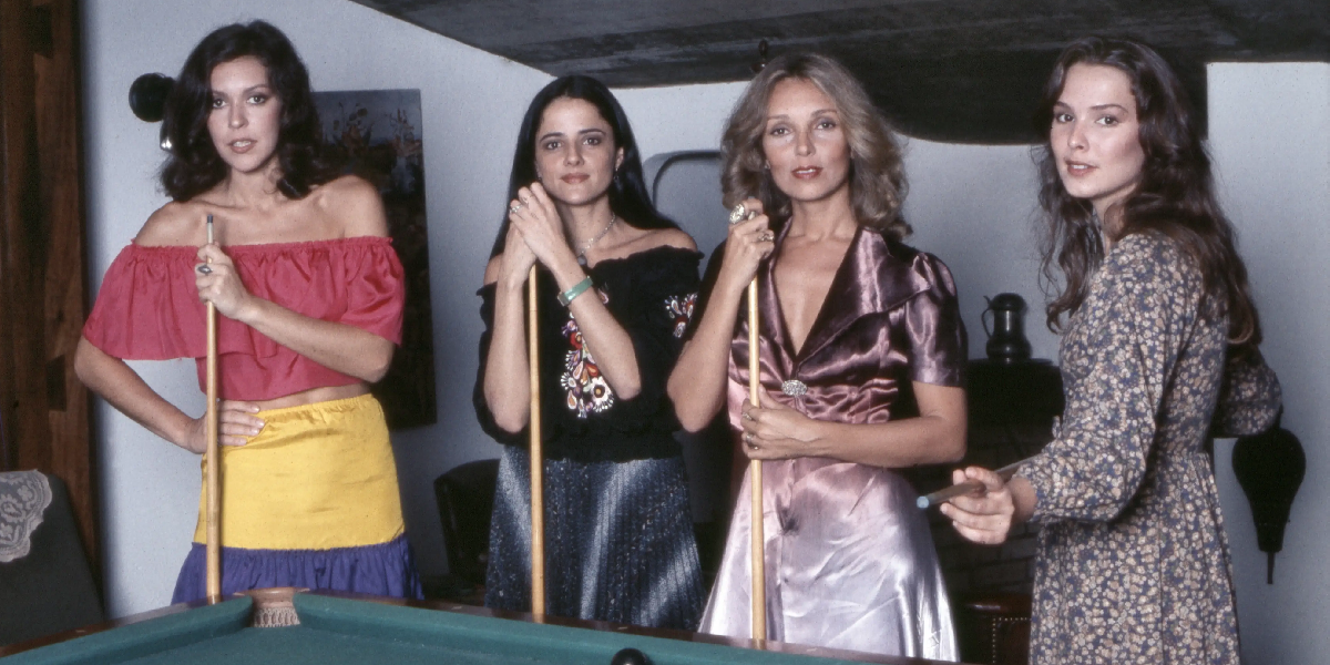 Thais Portinho, Marieta Severo, Maria Lúcia Dahl e Louise Cardoso no filme Gente Fina é Outra Coisa (Foto: Reprodução/ Internet)