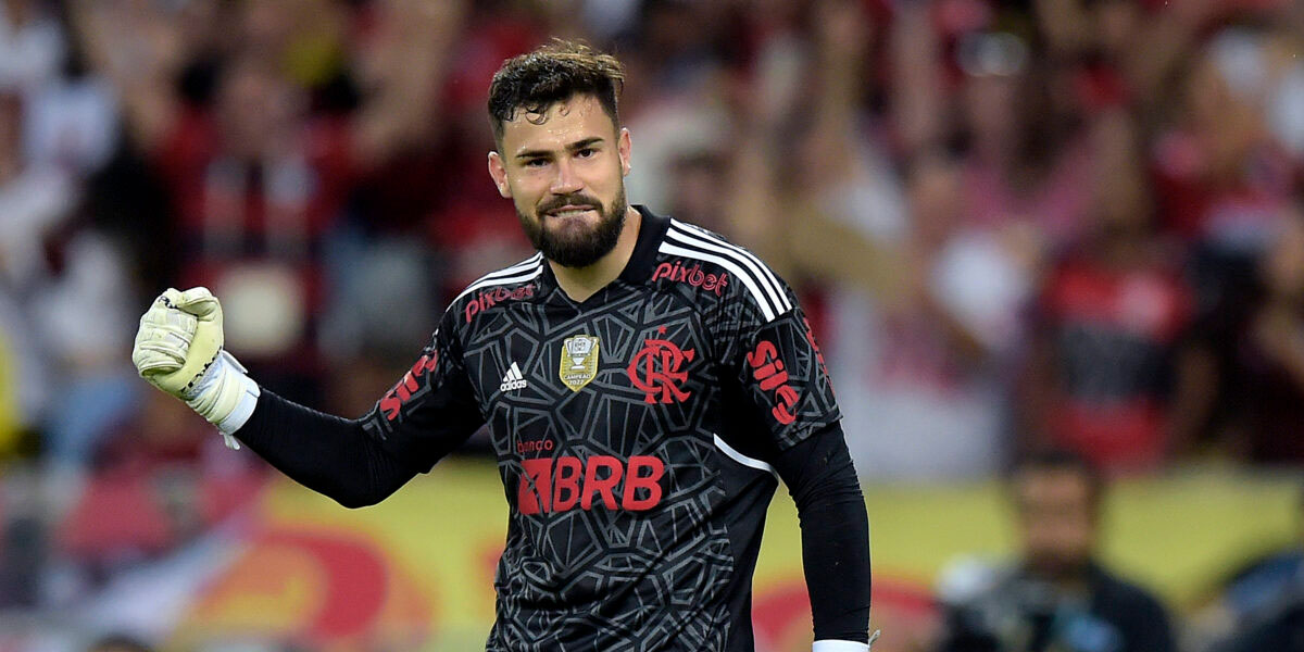 Matheus Cunha goleiro titular do Flamengo - Foto: Reprodução