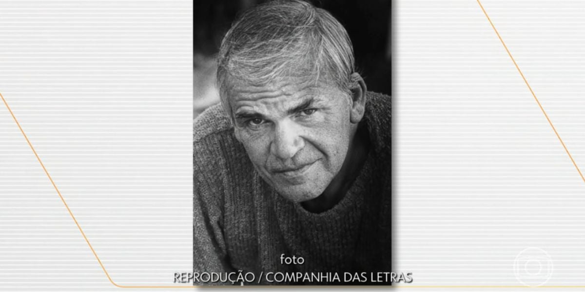 Milan Kundera (Foto: Companhia das letras)