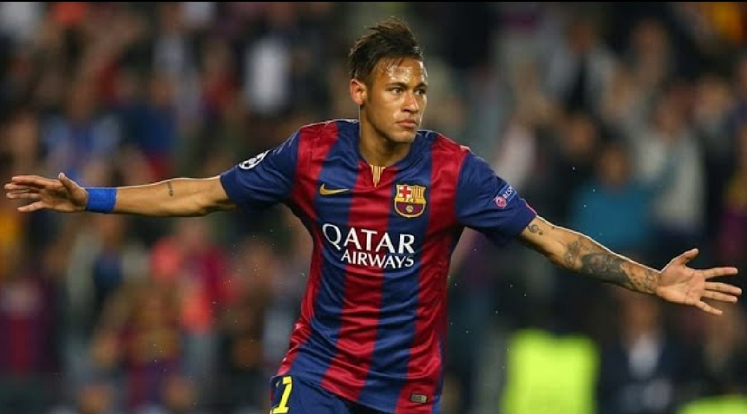 Neymar no Barcelona (Foto: Reprodução/ Internet)