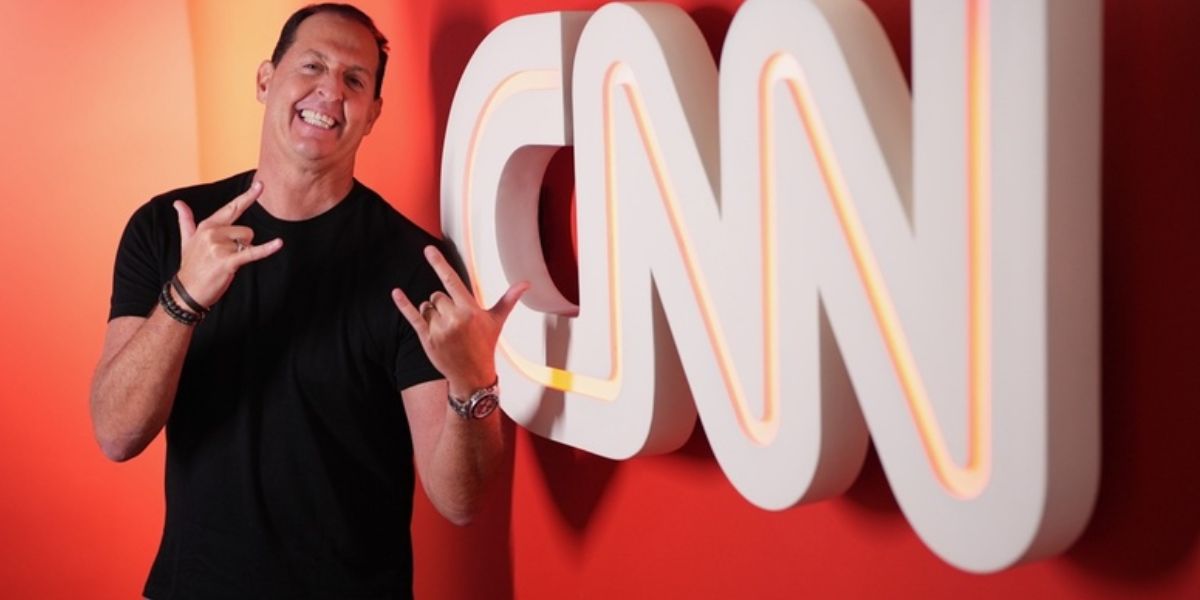 O apresentador Benjamin Back. Crédito Bruno Carrasco CNN Brasil