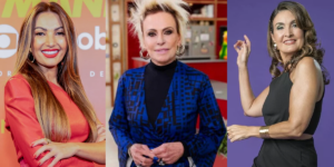 Apresentadoras Patrícia Poeta, Ana Maria Braga e Fátima Bernardes (Foto: Reprodução, Montagem, TV Foco)