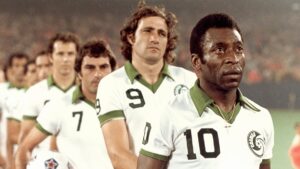 Pelé no New York Cosmos - Reprodução Internet