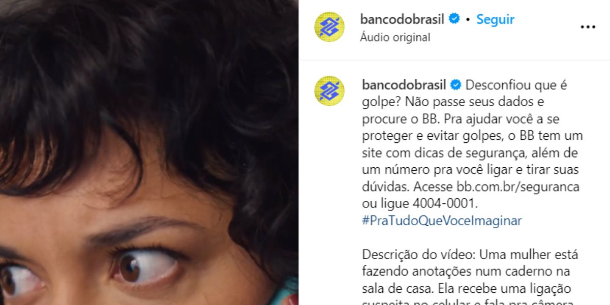 Proteja-se Comunicado do Banco do Brasil vai ao ar na Globo com alerta urgente para todos os clientes