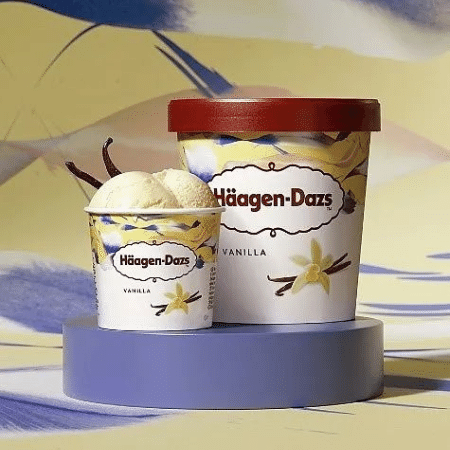 Sorvetes da marca Häagen-Dazs - Foto Reprodução Internet