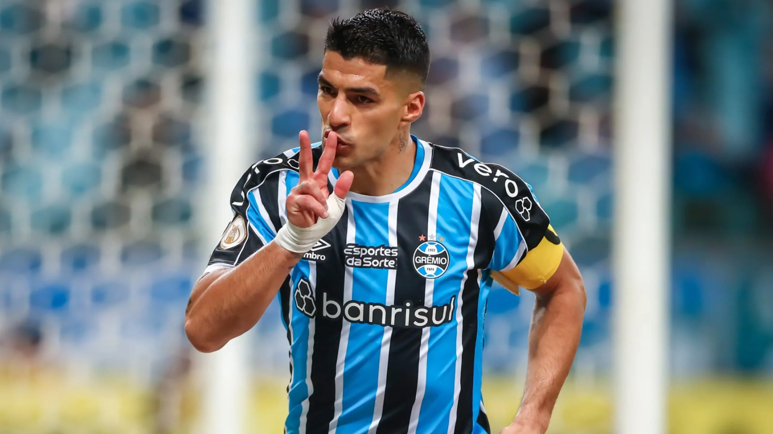 Suárez no Grêmio - Foto Reprodução Interner