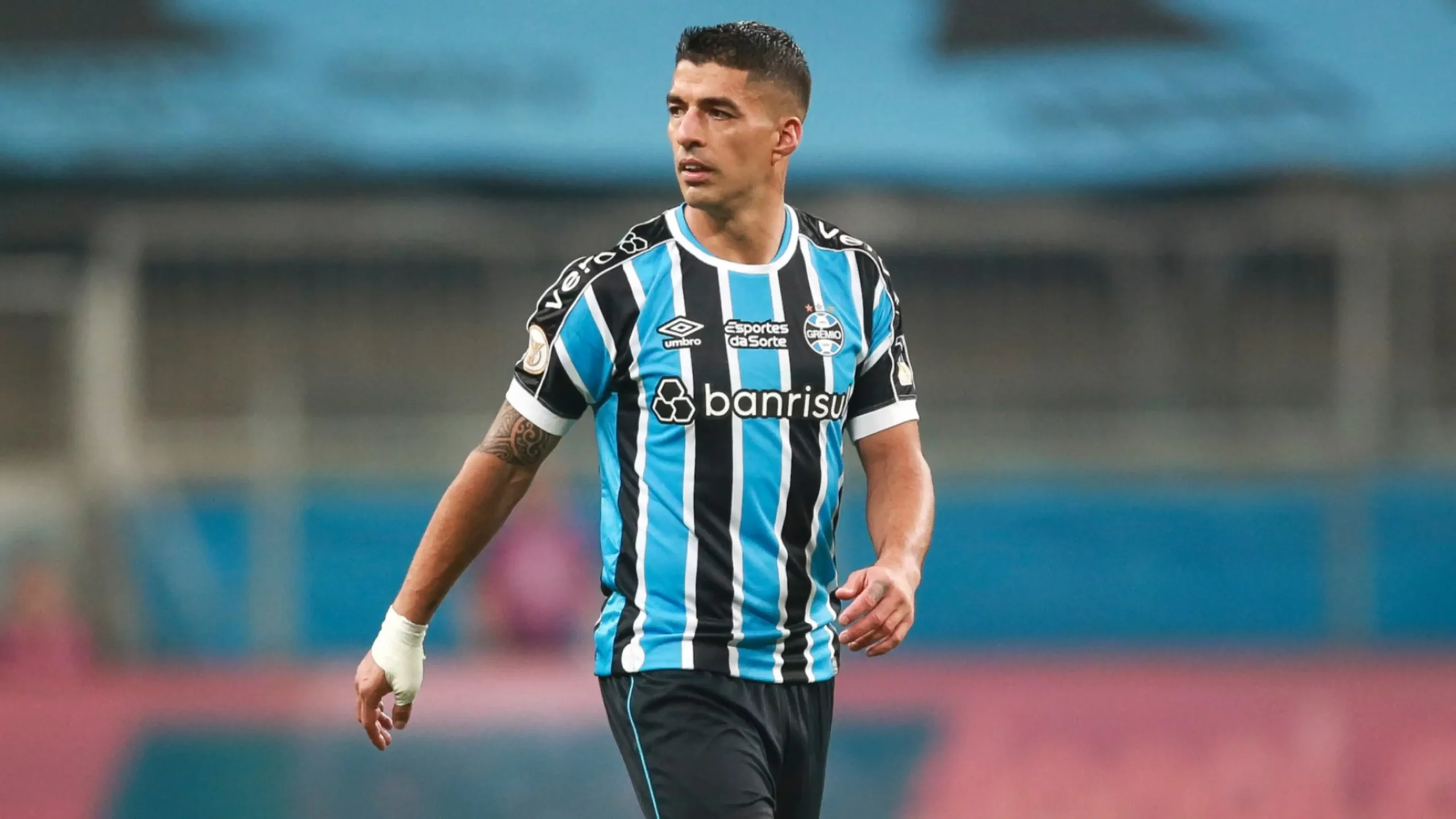 Suárez no Grêmio - Reprodução Interner