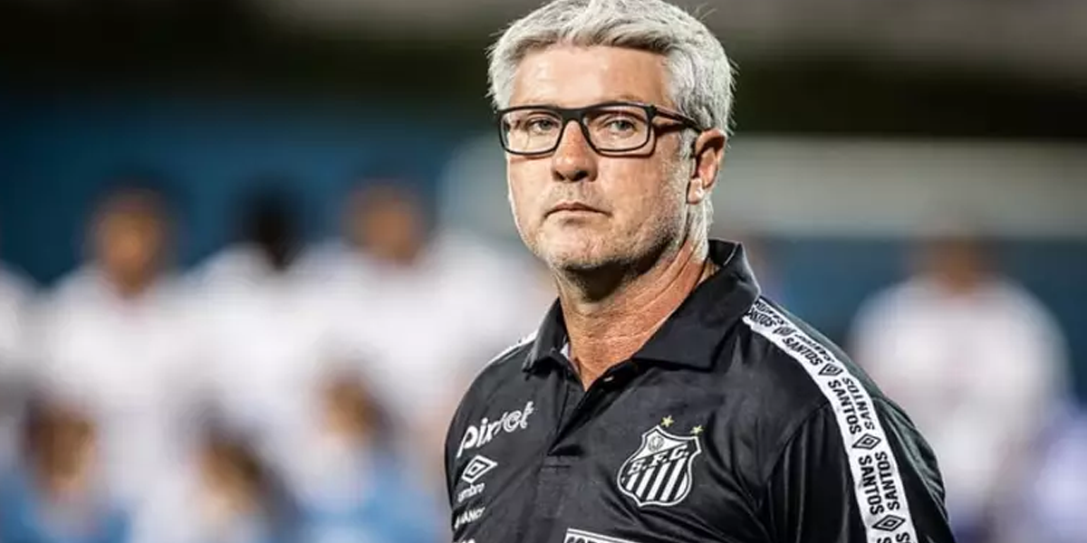 ex-treinador do Santos Odair Hellmann (Foto: Reprodução, Bola Vip)