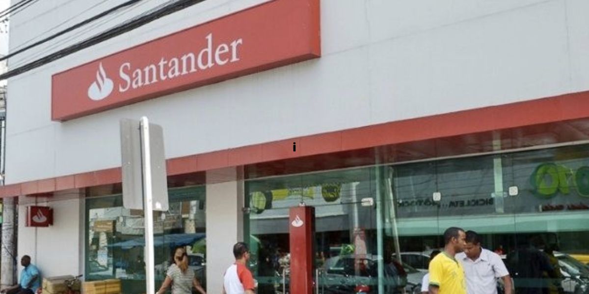 Unidade do Banco Santander na Bahia (Foto: Reprodução / Internet)