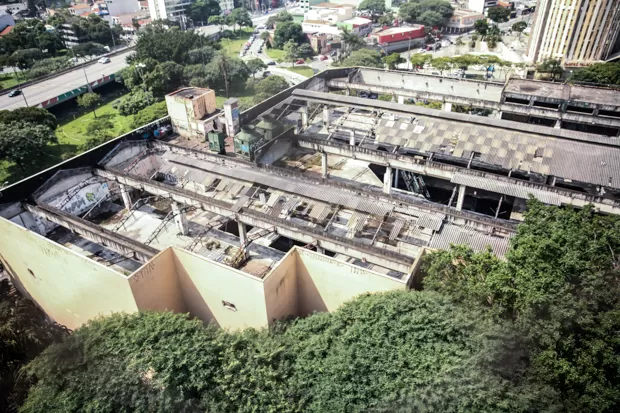 Vista de Cima do Shopping (Foto Reprodução/ Glauco Araújo G1)