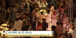 Zé Celso Martinez faleceu na última quinta-feira, 06 (Foto: Reprodução / Jornal Hoje da Globo)