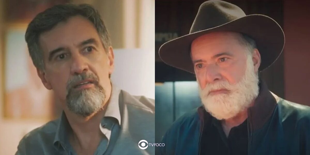 Ademir e Antônio em Terra e Paixão (Foto: Reprodução / Globo)