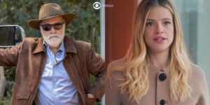 Antônio e Graça em cenas de Terra e Paixão (Foto: Reprodução / Globo / Montagem TV Foco)