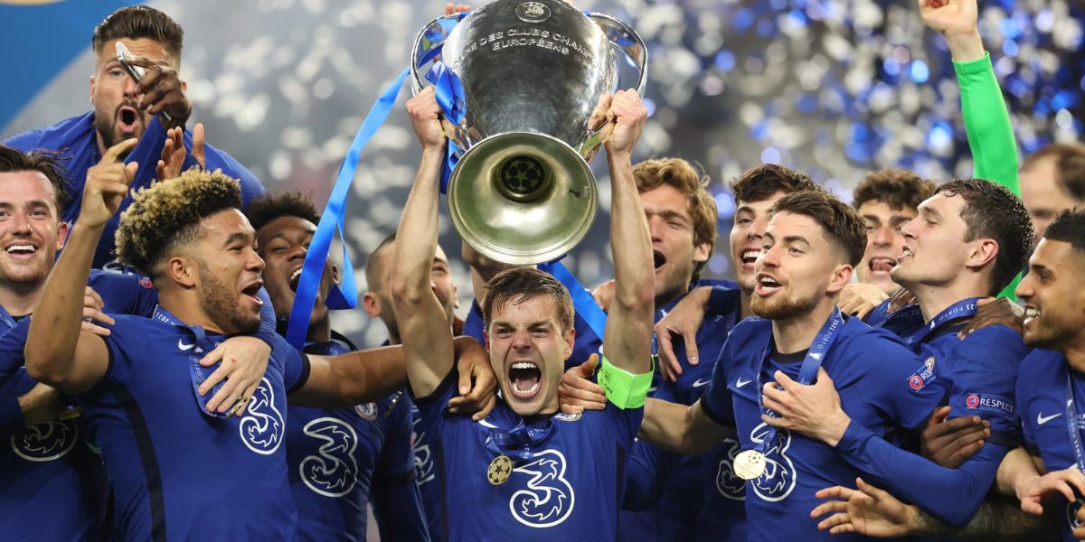 Chelsea foi campeão da Champions League em 2021 (Reprodução: Internet)