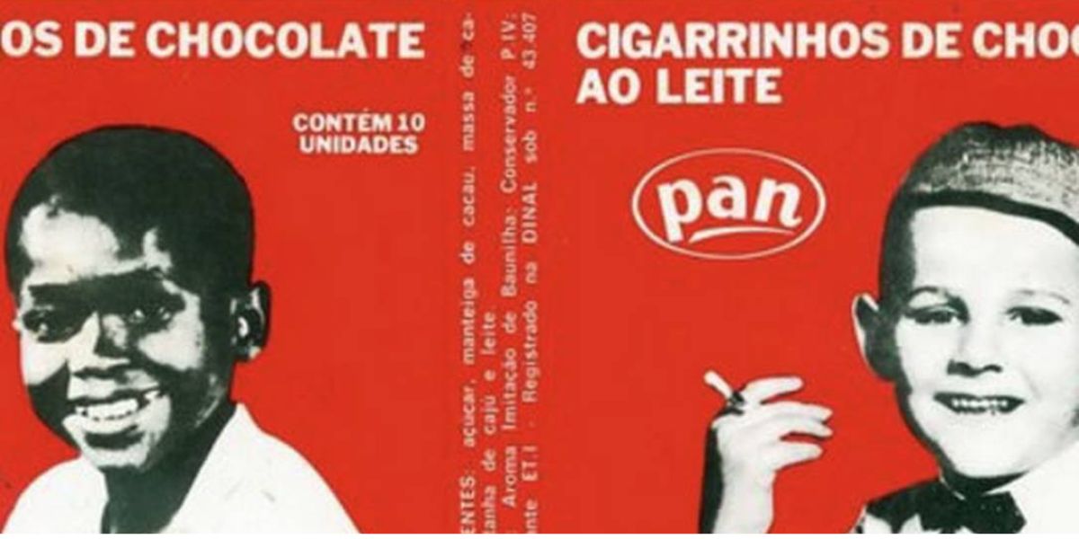 Cigarrinhos de chocolate faziam muito sucesso entre os jovens (Reprodução: Internet)