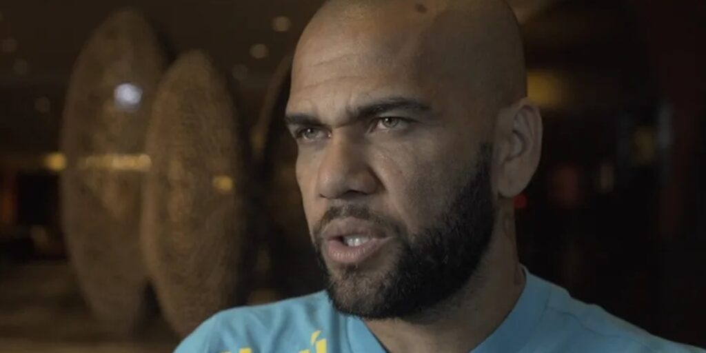 Daniel Alves, ex-Seleção Brasileira (Foto: Reprodução / TV Globo)