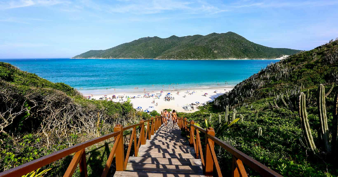 Arraial do Cabe, destino de Melissa e a amiga (Foto: Reprodução/ Internet)