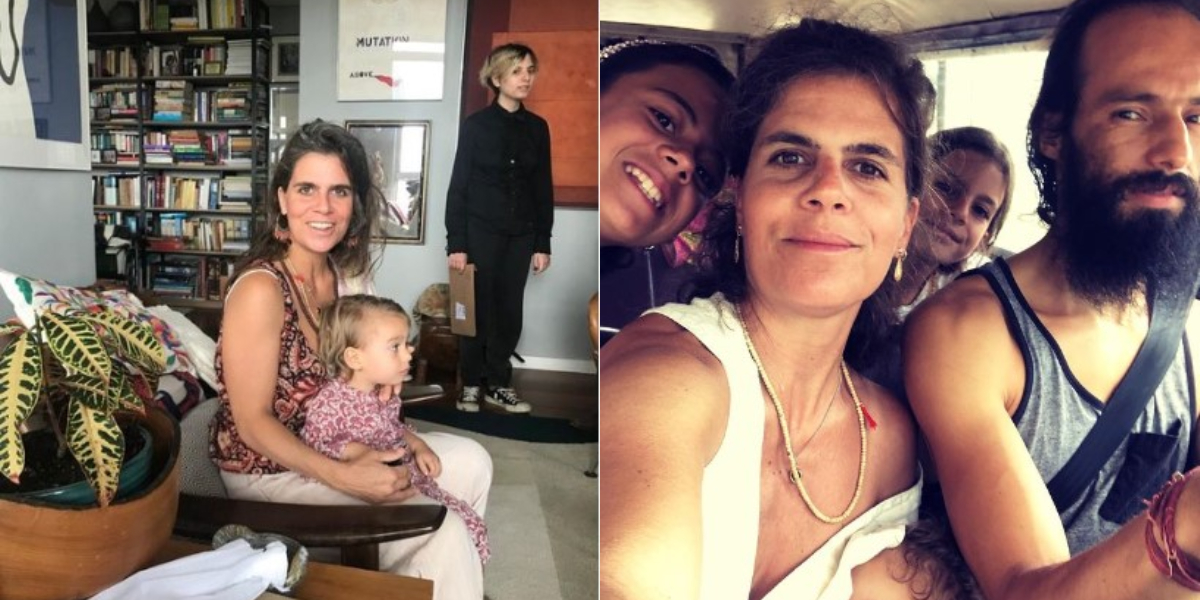 Filha de Ana Maria Braga posa ao lado de filha e família (Foto: Instagram)