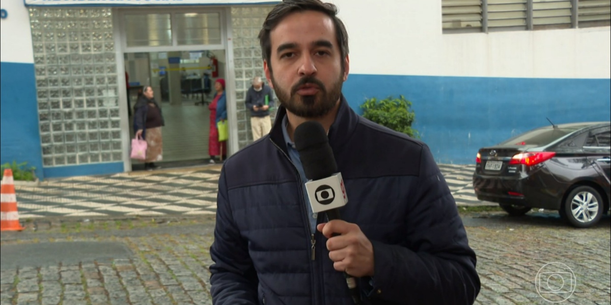 Repórter Guilherme Pimentel atualizou sobre programa do INSS (Foto: Reprodução/TV Globo)