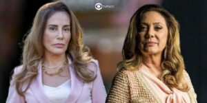 Irene e Agatha em Terra e Paixão (Foto: Reprodução / Globo / Montagem TV Foco)