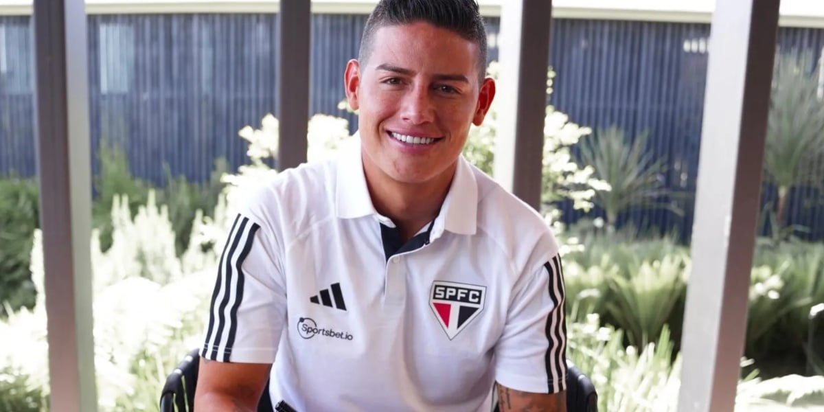 James Rodríguez é a nova contratação do São Paulo (Foto: Reprodução/ Instagram)