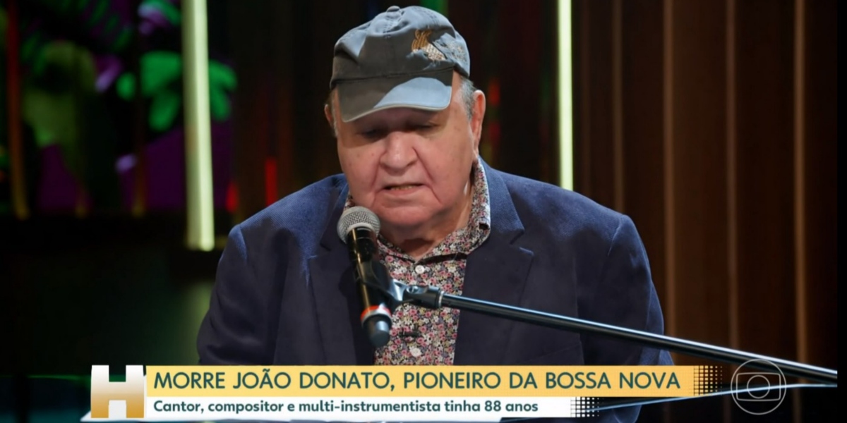 João Donato morreu (Foto: Reprodução/TV Globo)