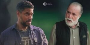 Antônio e Jonatas em Terra e Paixão (Foto: Reprodução / Globo / Montagem TV Foco)