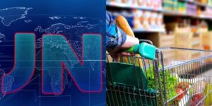 O Jornal Nacional confirmou queda nos preços dos supermercados (Foto: Reprodução / Montagem TV Foco)