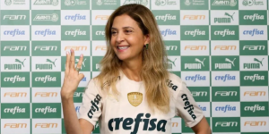 Leila Pereira é a presidenta do Palmeiras (Foto: Reprodução/ Internet)