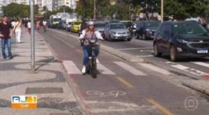 Nova regulamentação para uso de bicicletas e ciclomotores (Foto: Reprodução / Globo)