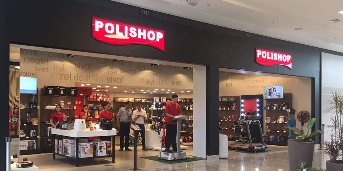 Polishop é uma das maiores lojas do ramo no Brasil (Reprodução: Internet)