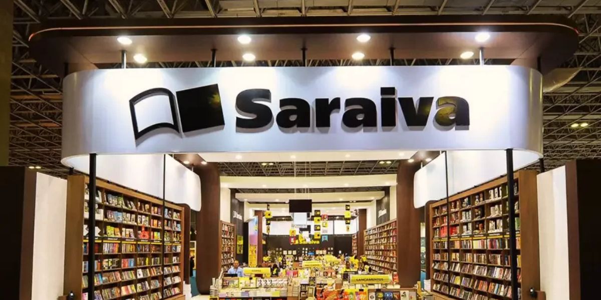 Saraiva é uma das principais redes de livrarias do Brasil (Reprodução: Internet)