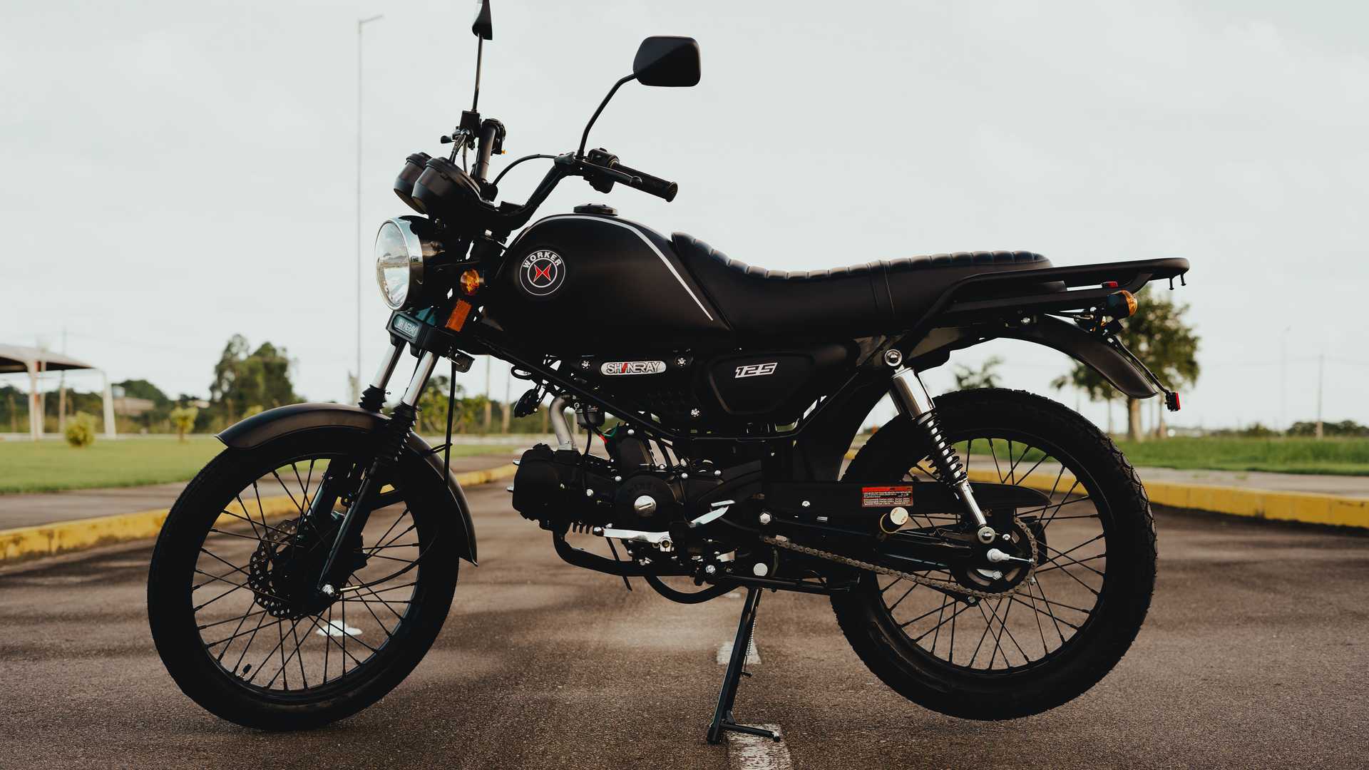 Shineray Worker 125 é a moto com preço mais em conta do Brasil (Foto: Moto1)