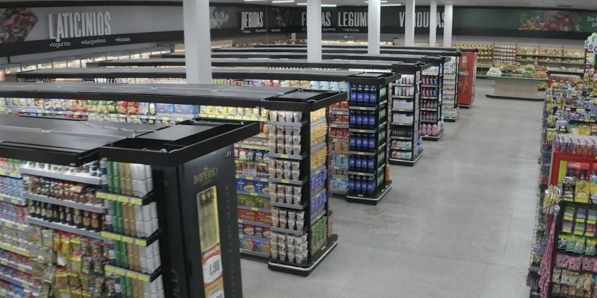 Supermercado alegou calote e multas abusivas dos bancos (Foto: Reprodução/Cascalhinho)
