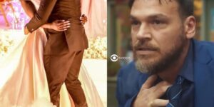 Theo invade casamento de Sol em Vai na Fé (Foto: Reprodução / Globo / Montagem TV Foco)