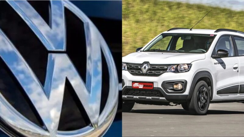 El triste final del popular y querido Volkswagen tras ser embestido por un Renault Kwid - foto;  reproducción / internet