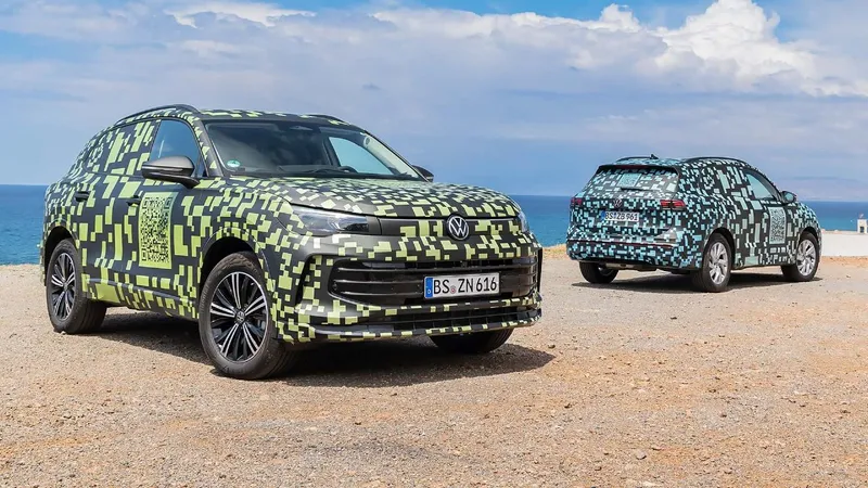 Carro da Volkswagen o SUV Tiguan