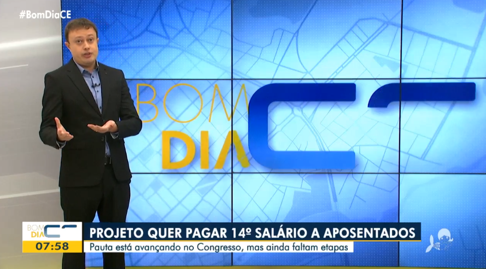 Victor Ximenes deu detalhes sobre o 14 salário, caso ele fosse aprovado no ano de 2022 (Foto Reprodução/Globoplay)