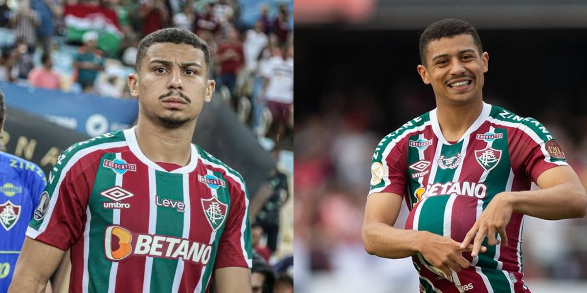 André, craque do Fluminense (Foto - Montagem TV Foco).