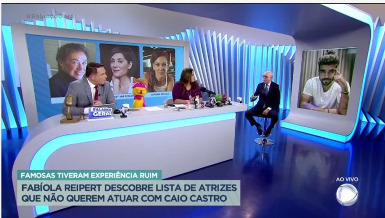 Caio Castro foi tema da Hora da Venenosa, na Record - Foto RecordTV