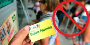 Cartão do Bolsa Família e bloqueio - Foto Reprodução Internet