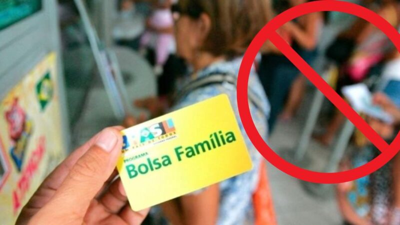 Cartão do Bolsa Familia e bloqueio - Foto Reprodução Internet