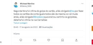 Clientes do Bradesco estão expondo situações preocupantes nesta quinta-feira, 17 - Foto Twitter