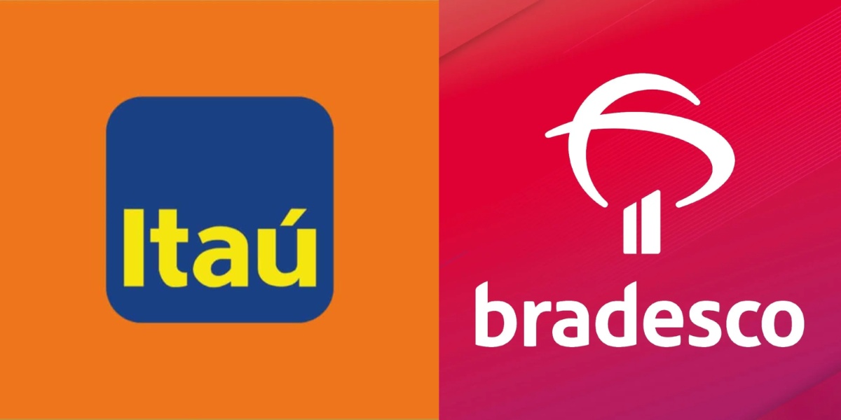 Itaú tem motivos para sorrir enquanto o Bradesco tem para chorar (Imagem Reprodução Internet)