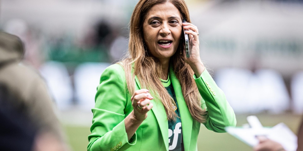 Leila Pereira, Presidente do Palmeiras (Imagem Reprodução Internet)