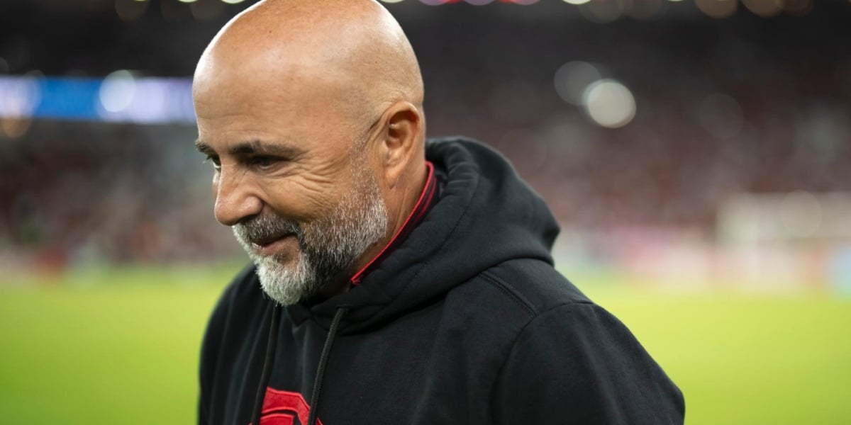 Jorge Sampaoli, técnico do Flamengo (Imagem Reprodução Internet)