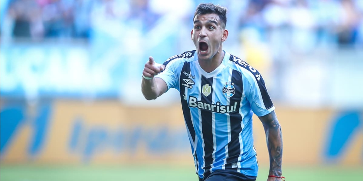 Cristaldo, jogador do Grêmio (Imagem Reprodução Internet)