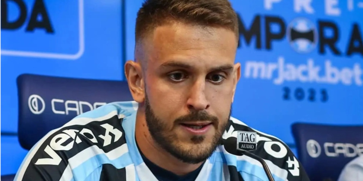 Bruno Uvini, jogador do Grêmio que está afastado (Imagem Reprodução Internet)