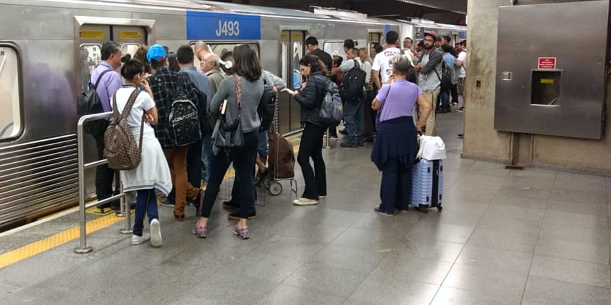 Metrô está prestes a entrar em greve (Imagem Reprodução Internet)