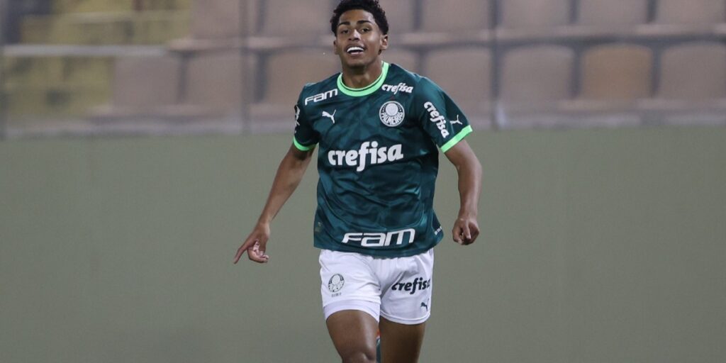 Luighi, jogador do Palmeiras que pode ser substituto de Endrick (Foto: Fabio Menotti/Palmeiras/by Canon)